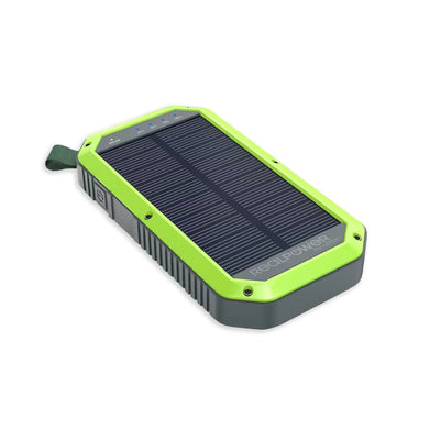 Realpower Powerbank PB-10000 Solar Black 10.000MAH — image 1