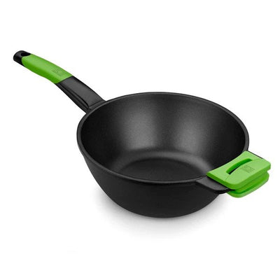 Bra Wok Prior A121471 28CM 4.2L Espesor 5.5MM Aluminium Fundido Teflon Non-stick Handle And Handle Desmontable — image 1