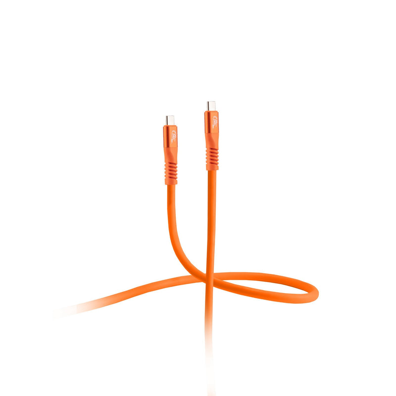 Shiverpeaks USB-C Ladecable 3.2, 240W, Orange 0,25M