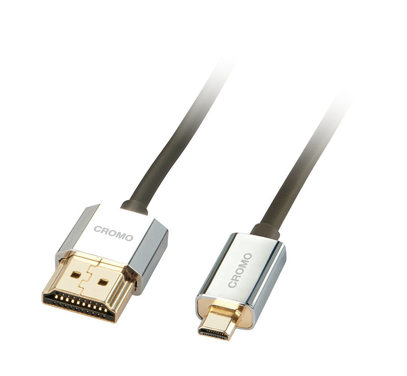 Lindy 41681 HDMI Cable 1M HDMI Type a Standard HDMI Type D (micro) Black