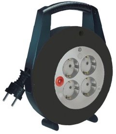 Brennenstuhl Drum Cable Vario Line 4VÍAS 5M Black / Claro — image 1