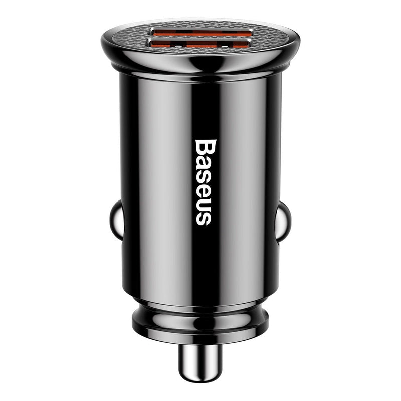 Baseus AB30BK Charger Dispositivo Mobile Phone Universal Black Encendedor Cigarrillos Auto