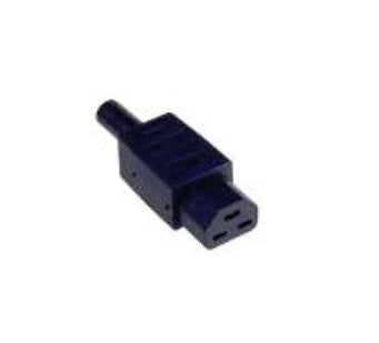Bachmann Acoplador IEC IEC320 C21 16A 250VAC 155, Schraubanschlu, Black — image 1