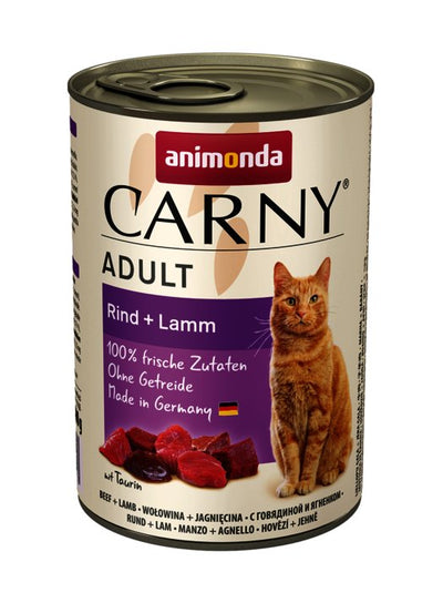Animonda Carny Adult Sabor: Ternera And Cordero 400G — image 1