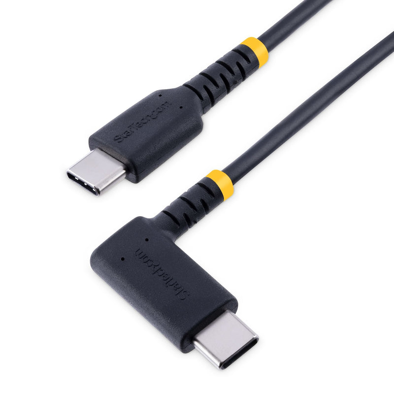 StarTech USB Cable C Acodado Pd 60W 3A 15CM