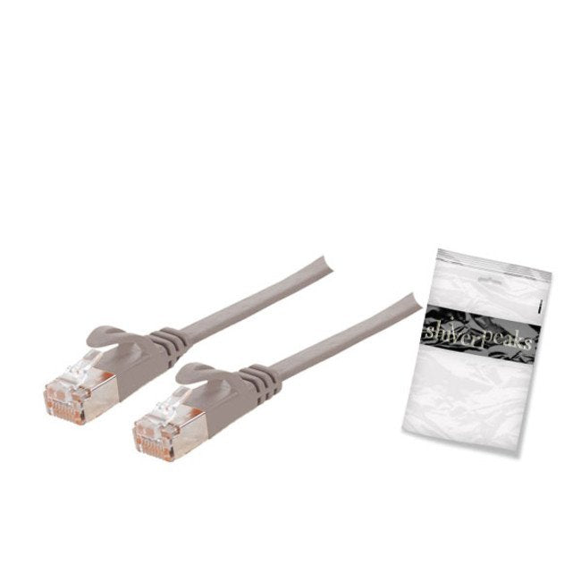 Shiverpeaks RJ45 Network Cable Flach, CAT.7 Roh, Slim, 7,5M