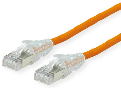 Dtwyler Network Cable CAT.6A (class Ea) S FTP, Cu 7702 Flex Lsoh, Amp V2, Orange 2M — image 1