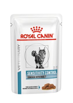 Royal Canin Sensitivity Control Comida Húmeda Gatos Trozos Salsa Pollo With Arroz 12X85 G — image 1