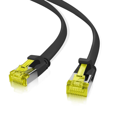 Helos Ultraplano Network Cable U/FTP CAT.6A Black 15,0M — image 1