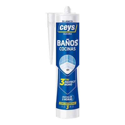 Ceys Triprotect Kitchen/Bathroom White Cartridge 505530 — image 1