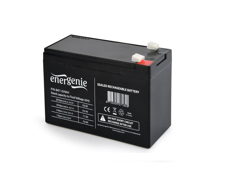 Energenie Rechargeable Gel Battery 12V/9AH