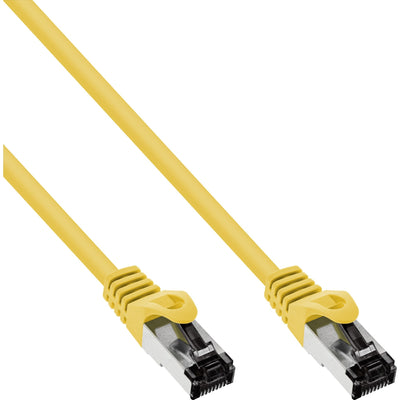 Inline Network Cable S/FTP Pimf CAT.8.1 Libre Halógenos 2000MHZ Yellow 1M — image 1