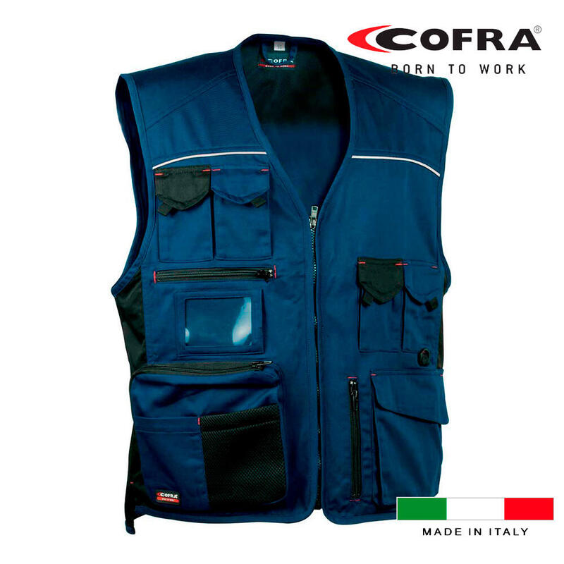 Cofra Chaleco Expert Blue Marino Black Size 56