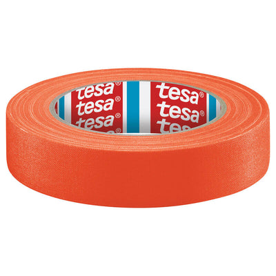 Tape Adhesiva Tesaband, 25M X 19MM, Orange Neón — image 1