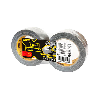 Tape Americana Universal 3, 25M X 48MM, Grey 2 Rolls — image 1