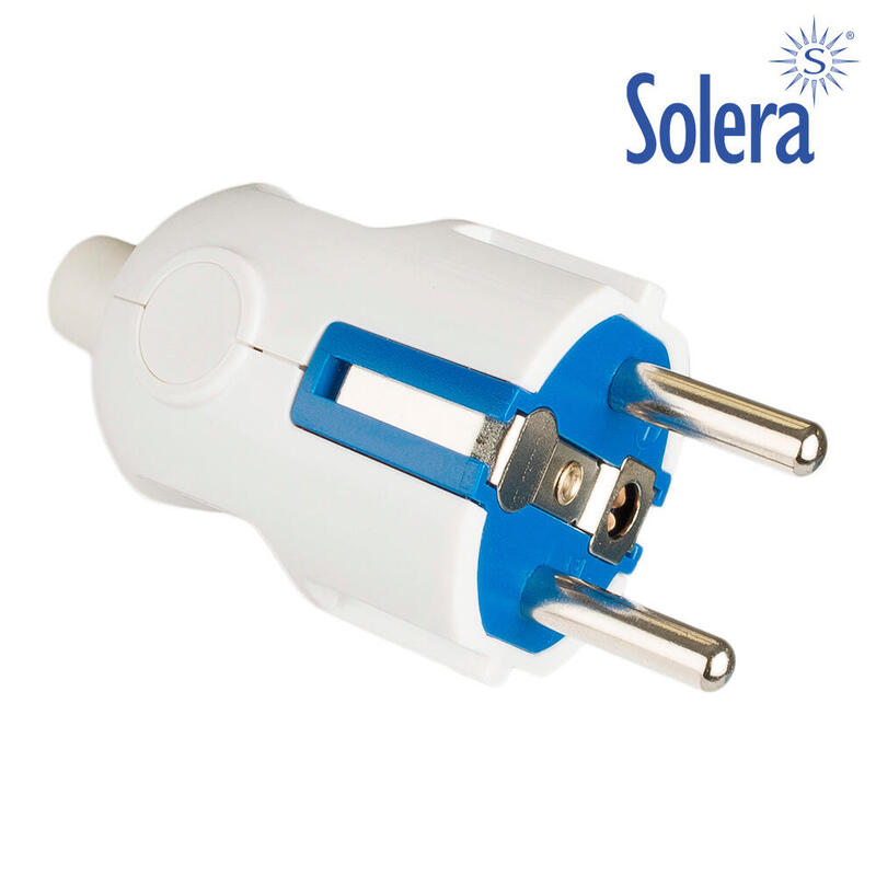 Solera Plug 2P + T 16A 250V White