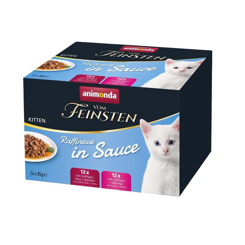 Animonda Comida Húmeda Gatos Vom Feinsten Kitten Raffinesse In Sauce 24X85G