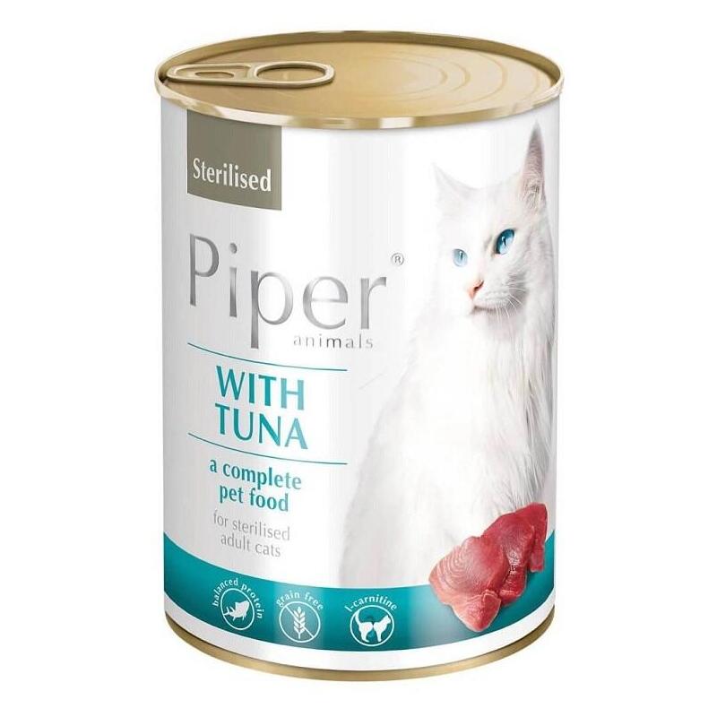 Comida Húmeda Gatos Dolina Notaci Piper Esterilizada With Atún 400G