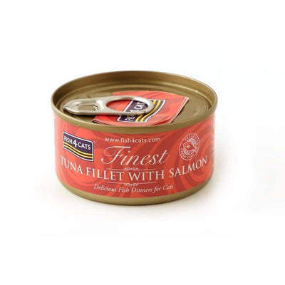 Comida Húmeda Gatos FISH4DOGS Tuna Fillet With Salmon 70G — image 1