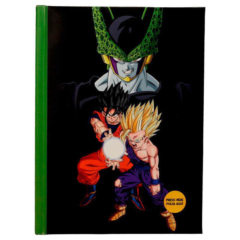 Notebook A5 Cell Final Battle Dragon Ball Z With Light