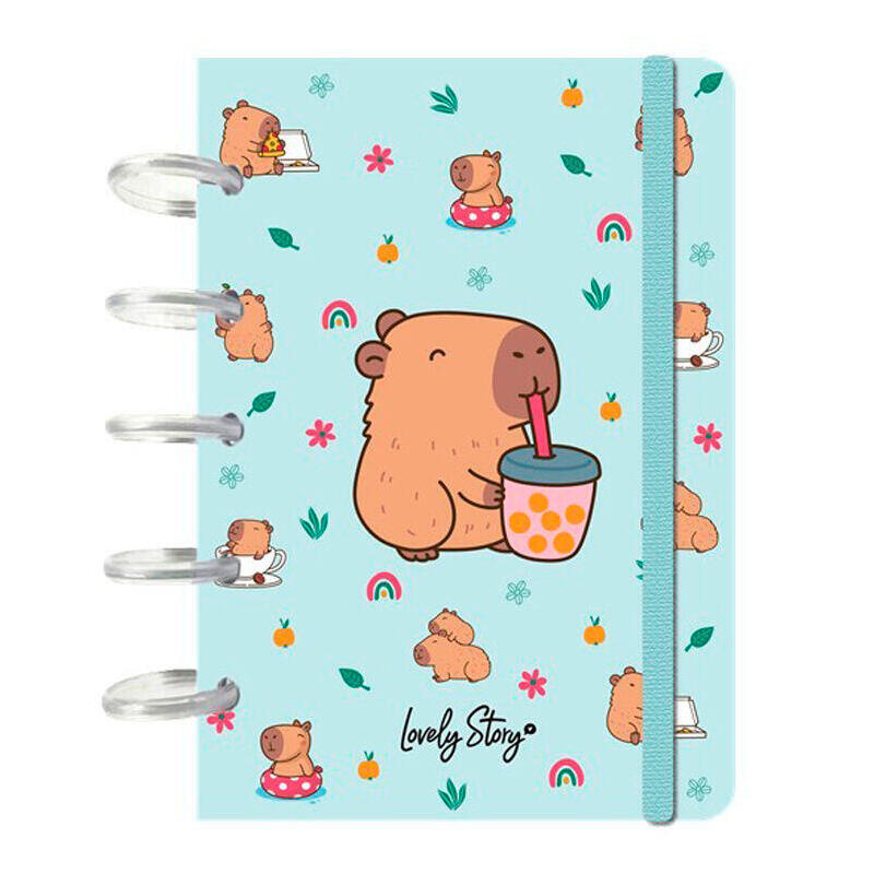 Notebook A6 Bubble Tea Capibara