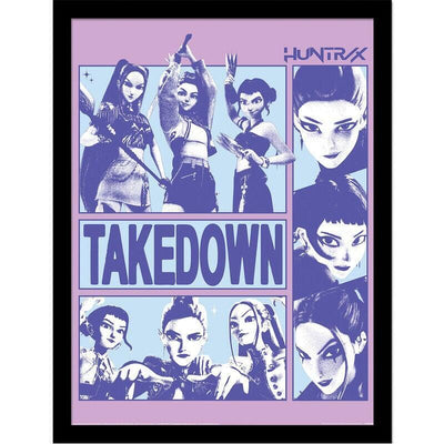 Cuadro Kpop Takedown Demon Hunters — image 1