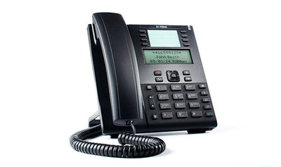Mitel 80C00001AAA-A Phone IP Black Terminal With Connection Cable LCD 9 Líneas — image 1