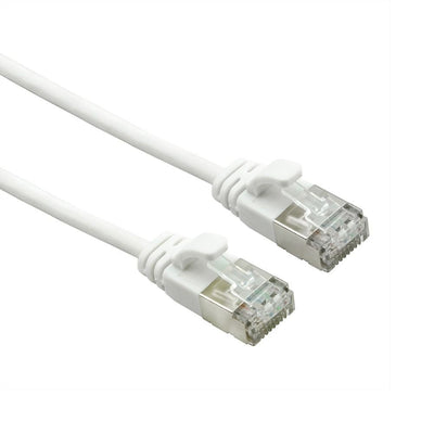Roline U FTP Datacenter Network Cable CAT.6A (class Ea), Lsoh, Slim, White 3M — image 1
