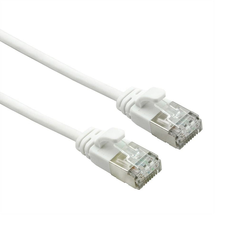 Roline U FTP Datacenter Network Cable CAT.6A (class Ea), Lsoh, Slim, Blanco 1,5M