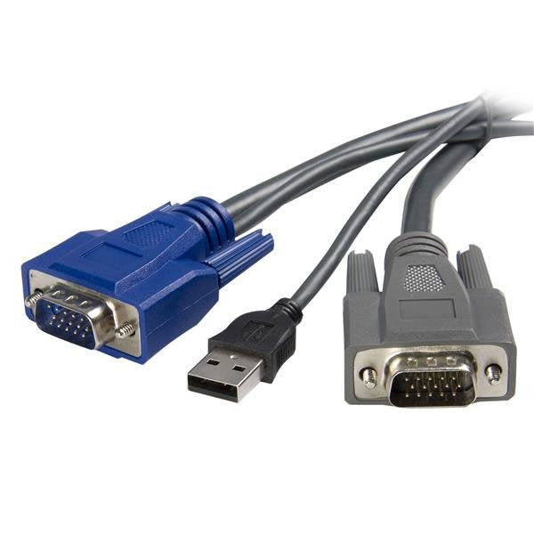 StarTech Cable KVM USB VGA 2 1 Ultra Slim -