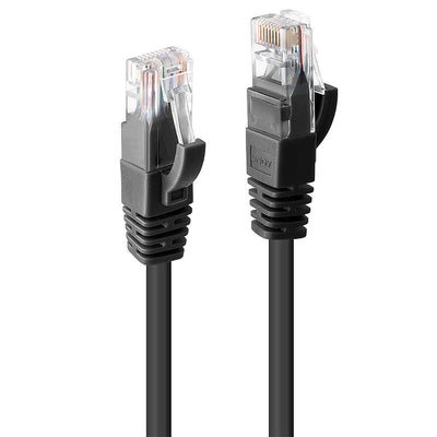 Lindy Network Cable CAT.6 U UTP Black 7.50M — image 1
