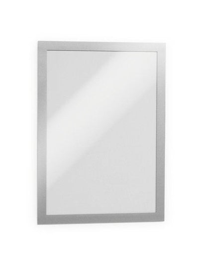 Durable Frame Informativo Duraframe A4 Self-adhesive 1 Piece Silver — image 1