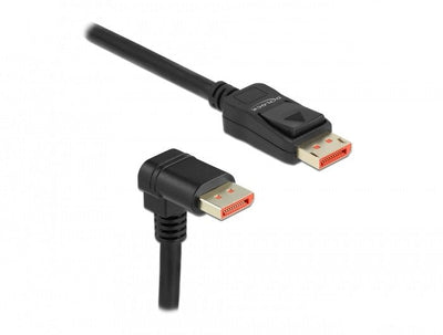 Delock DisplayPort Cable Male Gerade a Male 90° Unten Angular 1M — image 1