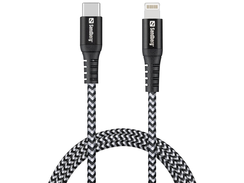 Cable Survivor USB-C Pdgt/Lightning 1M