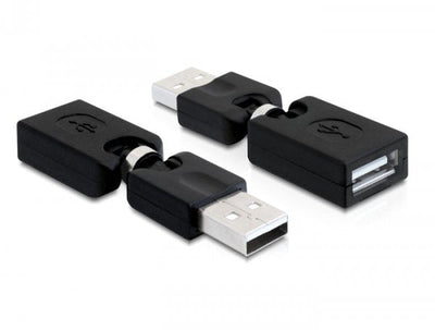 Delock Adapter USB 2.0 H/M With Rotacion — image 1