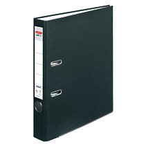 Herlitz 05450804 Folder Cartón A4 Black