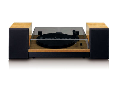 Lenco LS-300 Tocadiscos Tracción Strap Black Wood — image 1