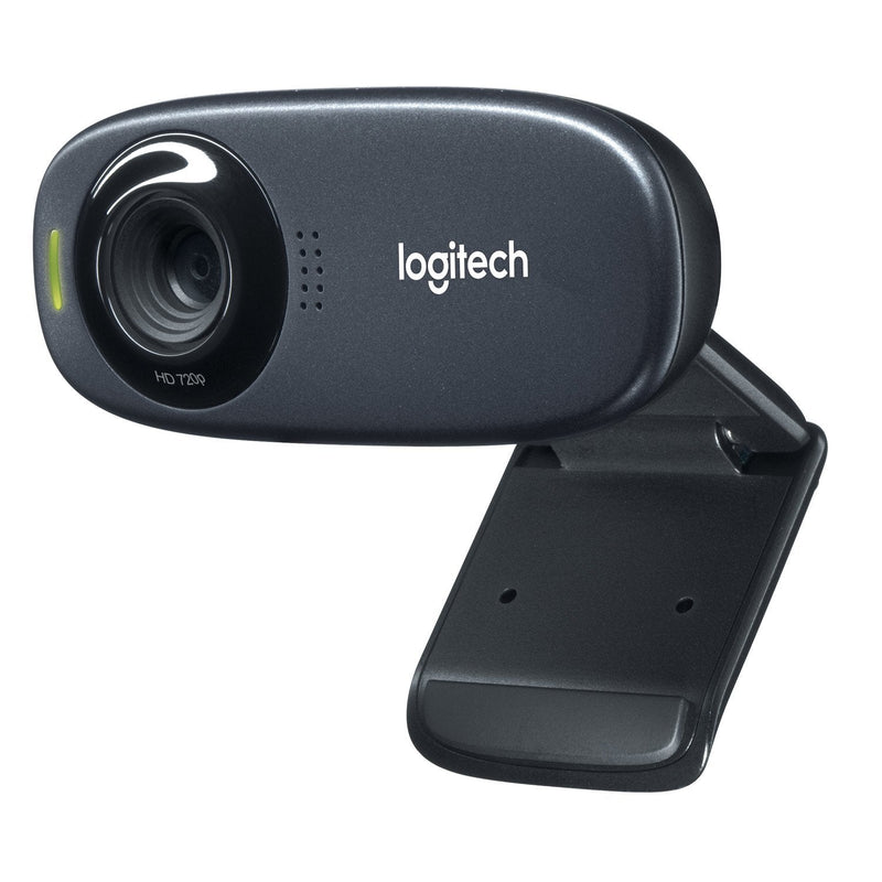 Logitech Webcam HD C310 USB 5MP 1280 X 720PIXELES USB Black Microphone