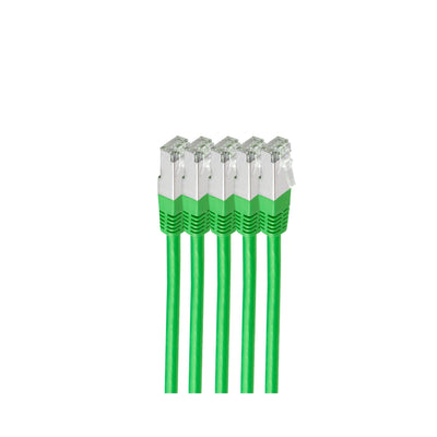 Shiverpeaks Network Cable CAT.6 S/FTP Lszh VE5 Green 0,5M — image 1