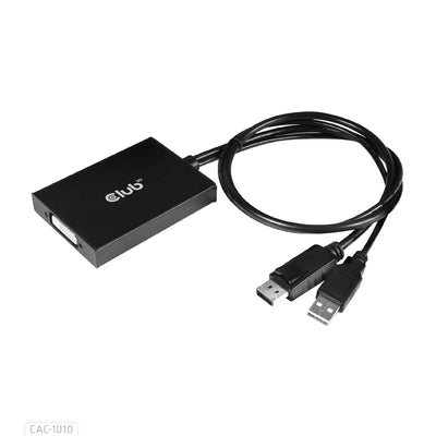 CLUB3D CAC-1010 DisplayPort/USB DVI-i Daul Link Black White — image 1