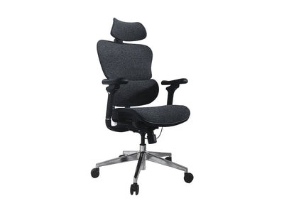 Equip Chair Office Ergonomica 651050 Premium Colour Black Azulado Tapiceria Mesh 5 Posiciones — image 1