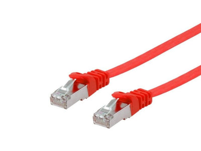 Equip Network Cable CAT.6A U/FTP 2x RJ45 5.00M Red — image 1
