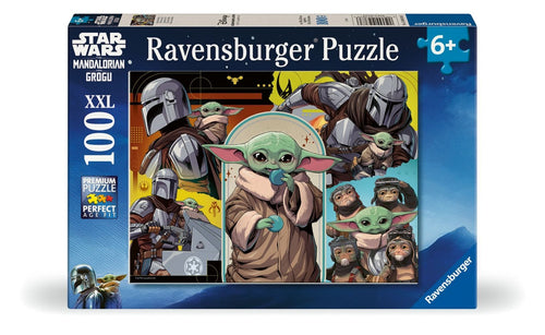 Ravensburger Kinderpuzzle Star Wars - The Mandalorian & Grogu (100 Teile) 12004383 — image 1