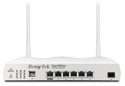 Draytek Vigor 2866VAC Router Wireless Gigabit Ethernet Double Band (2,4GHZ 5GHZ) White — image 1