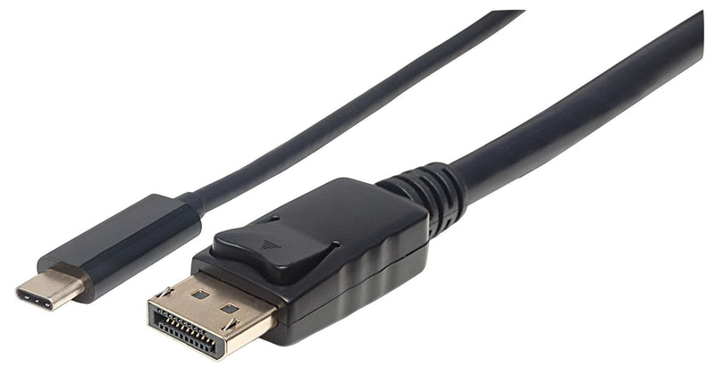 Manhattan USB Cable Typ C a DisplayPort 1M Black