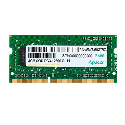 Apacer RAM 4GB DDR3 1600MHZ 1.5V CL11 SODIMM — image 1