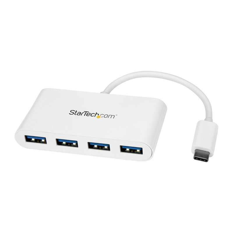 Hub Concentrador Ladron USB USB-C a 4x USB a White