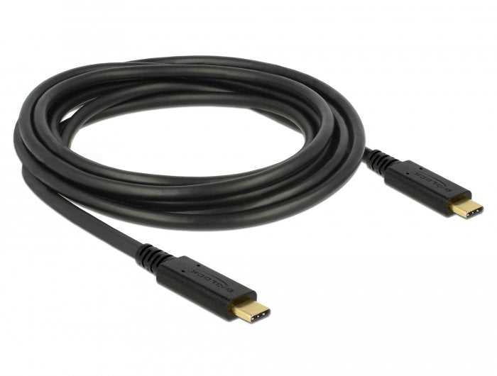 Delock USB Cable 2.0 Type-c™ a Type-c™ 3M 5A E-marker