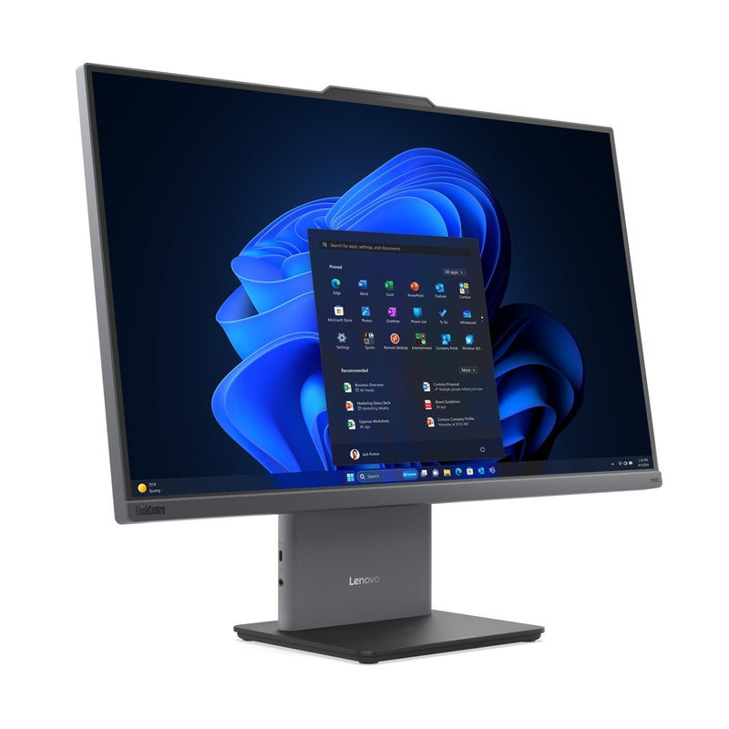 Lenovo All In One Thinkcentre Neo 50A 24 Gen 6 Lnl Intel Core Ultra 7 256V (23.8) 16GB 512GB W11 Pro Gris