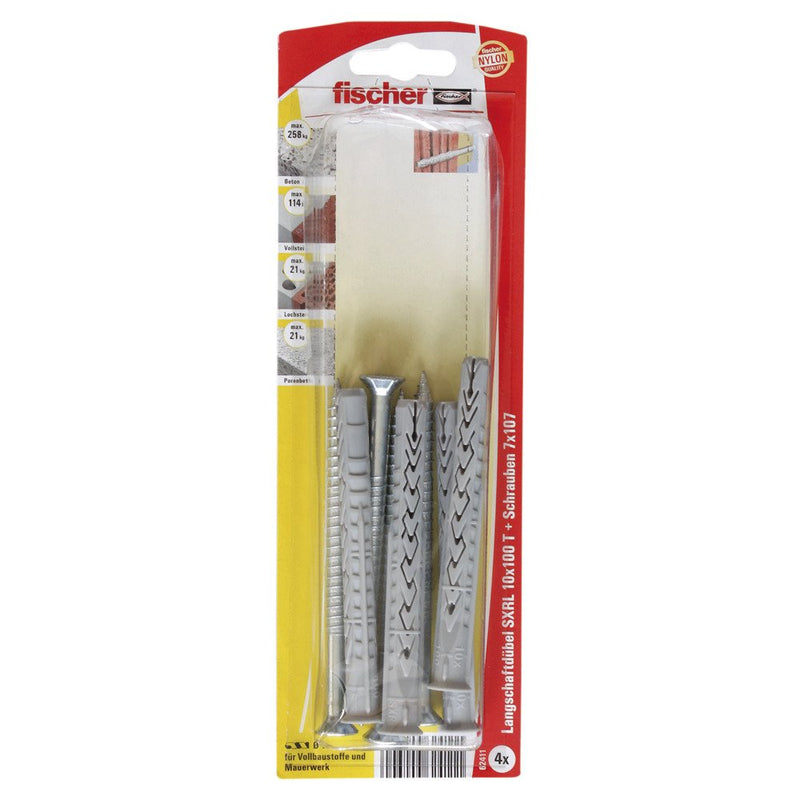 Fischer Langschaftdübel Sxrl 10X100 T K 62411